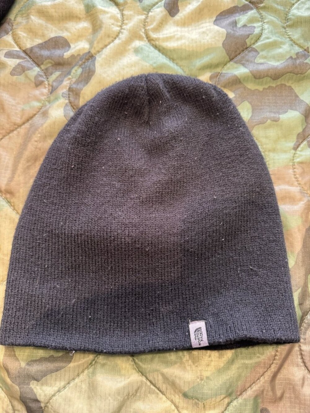 The North Face Cuffed Beanie Gray - One Size